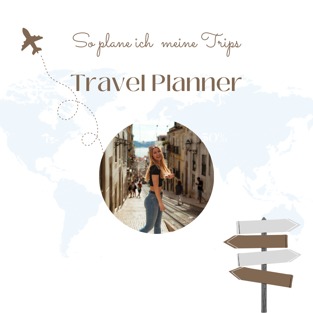 Reise Planner mobile Vorlage